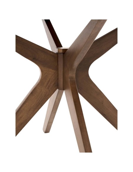 MESA REDONDA MOODY 120, COR Nogueira