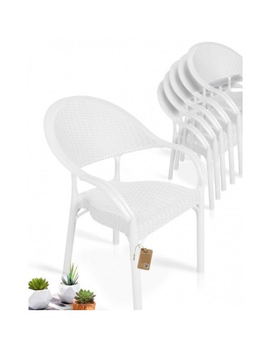 Silla con brazos exterior TORREVIEJA, apilable,...