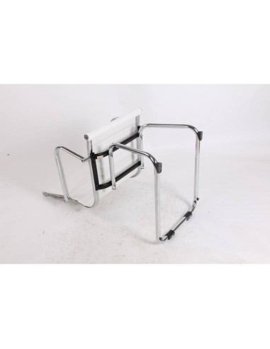 Silla oficina fija de patín Boris, similpiel...