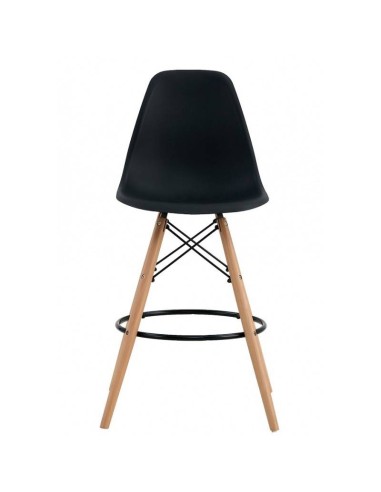 Taburete TOWER 71, base de madera y cuerpo de...