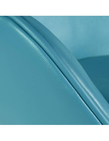 Sillón Egg piel sintética turquesa