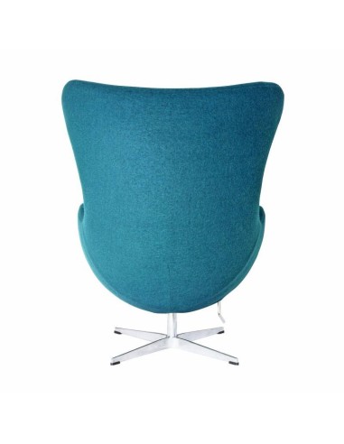 Sillón Egg Cashmere turquesa.