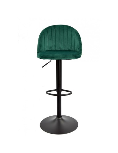 Taburete JUNGLE, regulable, metal negro,...