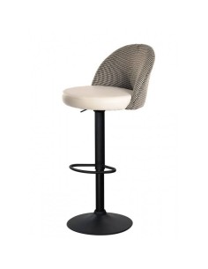 Taburete TENA, regulable altura, base metal negro,...