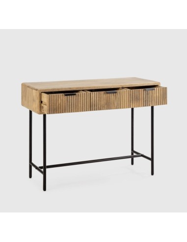 CONSOLA MUNDRA 100 x 38, MADERA de MANGO y...