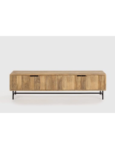 MUEBLE TV MUNDRA 190 x 40, MADERA MANGO y PATAS...