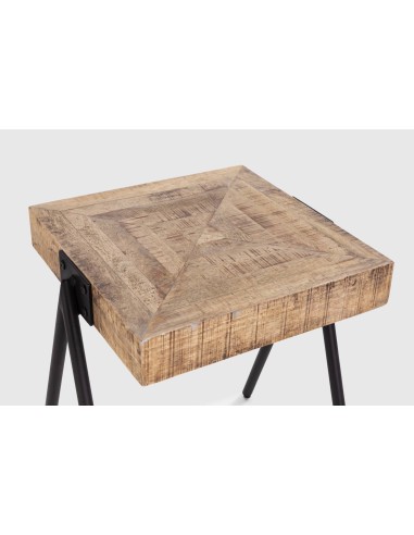 MESA DE RINCON INDRA 50 x 45, MADERA MANGO,...