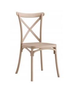 Silla exterior CRUCIS, apilable, tratamiento anti UV,...