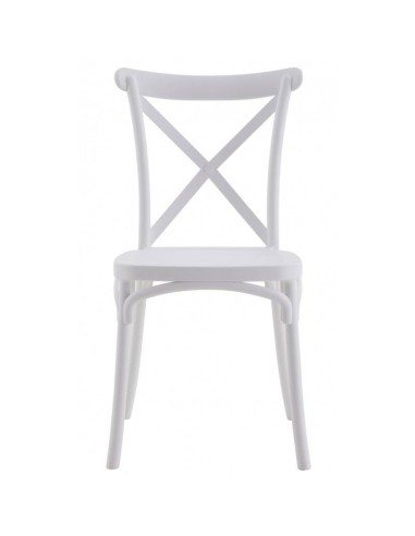 Silla exterior CRUCIS, apilable, tratamiento...