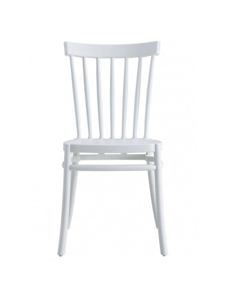 Cadeira exterior DAMIR, empilhável, tratamento anti-UV, polipropileno