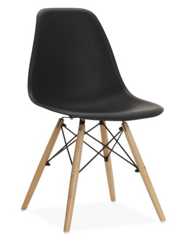 Silla Tower nordica, polipropileno, madera