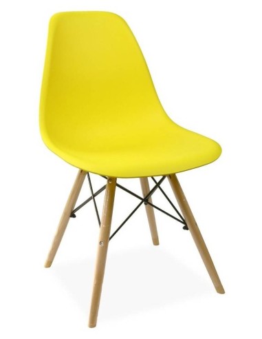 Silla Tower nordica, polipropileno, madera