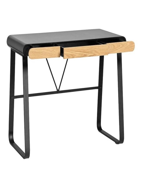 ESCRITORIO ASTRID 110, NEGRO/ROBLE