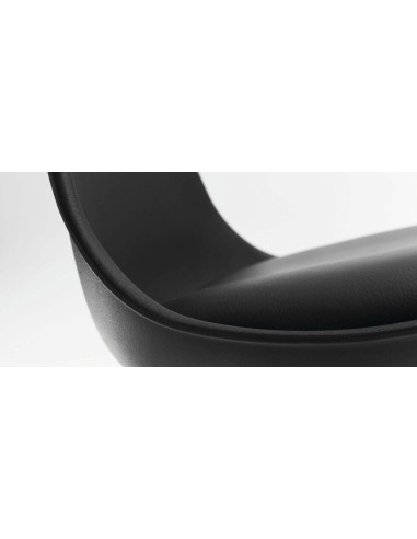 Taburete Orlando 60-81, asiento de cuero...