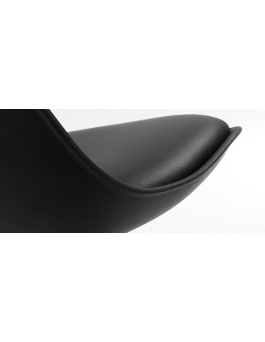 Taburete Orlando 60-81, asiento de cuero...