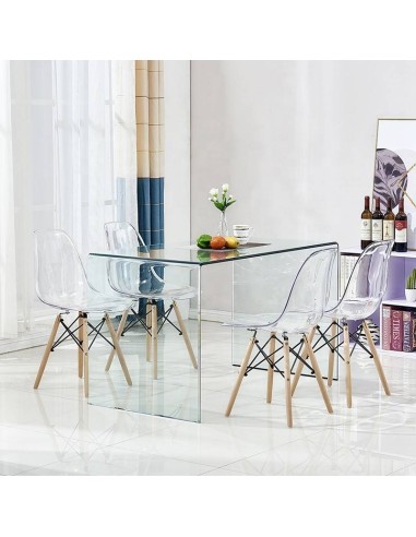 Mesa de escritório minimalista Burano 125x70,...