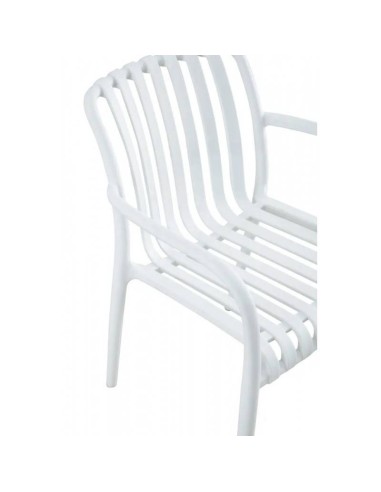 Silla con brazos exterior Isabelli, apilable,...