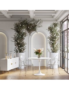 Silla con brazos LOUIS GHOST, Policarbonato Transparente 2