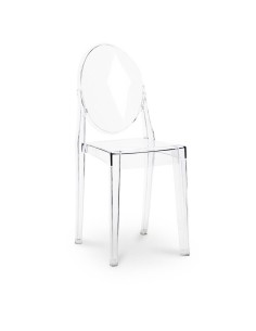 Cadeira Neoclássica VICTORY GHOST, Policarbonato...