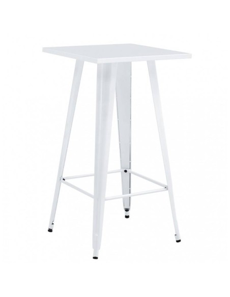 copy of Mesa alta TOLIX 60 x 60, aço preto.