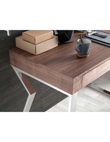 mesa secretaria, LIND 120 x 60, NOGUEIRA e AÇO...