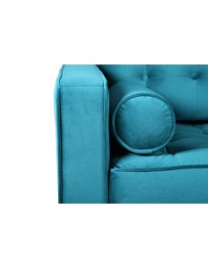 Sofá contemporâneo de 3 lugares FLOR 205x80, tecido... 2