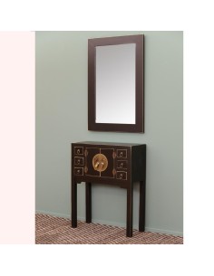 Consola Oriental TAO 63 x 26 cm, 2puertas y 6 cajones... 2