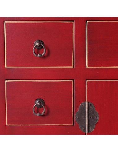 Aparador TAO Oriental 73 x 26 cm, 8 gavetas e 2...