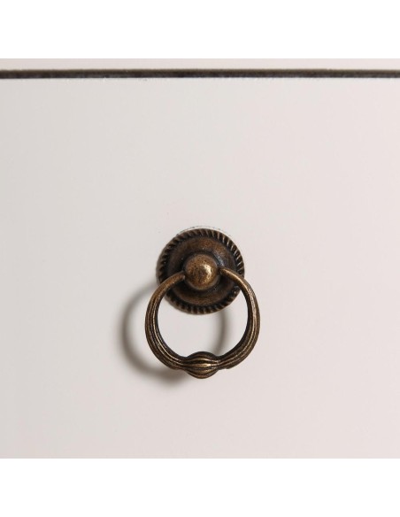 Consola TAO Oriental 95 x 26 cm, 4 portas e 3 gavetas, branco.