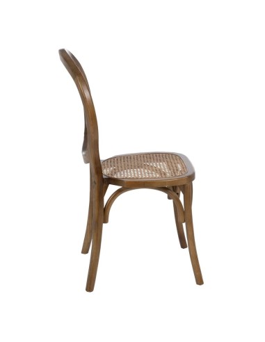 Silla DORIAN de madera maciza de abedul y...