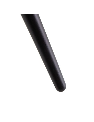 Cadeira Ciselia em veludo terracota e pernas em...