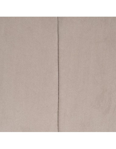 Banqueta Ciselia 72 cm, em veludo cinza e...