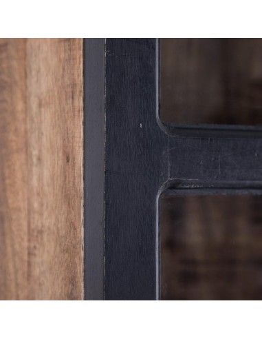 Vitrina SASHI de madera de mango 120 x 40...