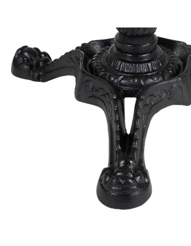 Mesa cuadrada SHANELLE de mármol blanco y patas...