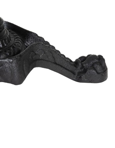 Mesa cuadrada SHANELLE de mármol blanco y patas...