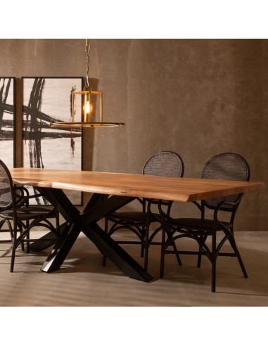 Mesa ARGO 300 x 94 cm, madera de acacia natural...