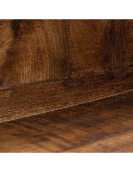 Vitrina SASHI em madeira de mangueira 120 x 40 cm, cor natural