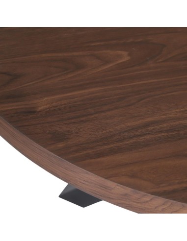 Mesa redonda ARGO em DM e pés de metal preto Ø...