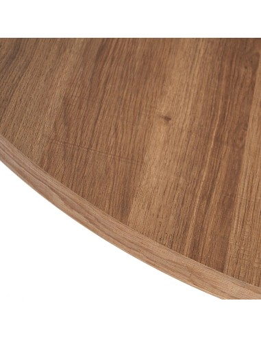 Mesa redonda ARGO de DM y patas de metal blanco...