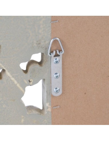 Espejo NERINA 98x 124 cm con acabado Blanco roto.