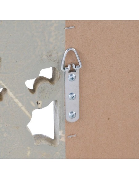 Espejo NERINA 98x 124 cm con acabado Blanco roto.