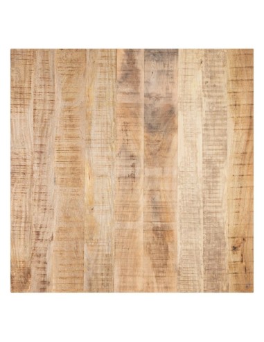 Mesa ARGO 130 x 130 cm, madera de mango natural...