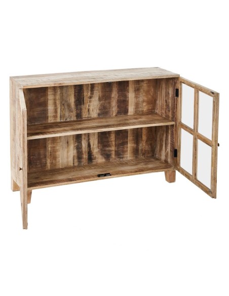 Aparador SASHI em madeira de mangueira 120 x 35,5 cm, cor branco.