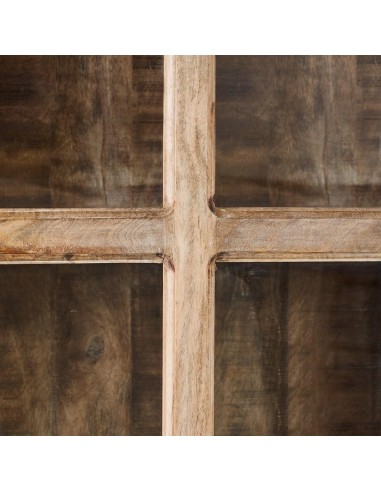 Vitrina SASHI de madera de mango 60 x 35,5 cm,...