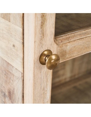 Vitrina SASHI de madera de mango 60 x 35,5 cm,...