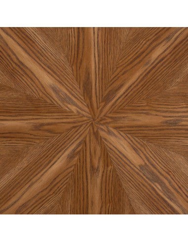 Mesa redonda TULY 100, base metal negro, tapa DM.