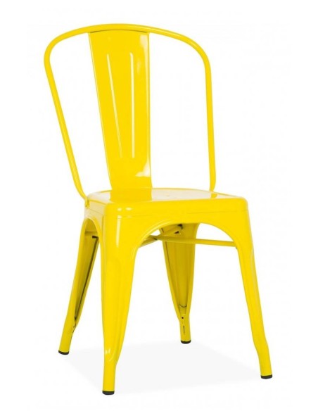 Silla de diseño | replica de Xavier Pauchard, Amarilla