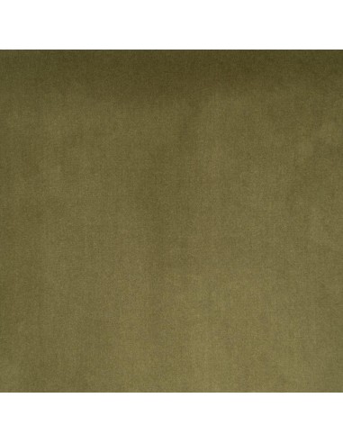 Taburete CISELIA de terciopelo verde y acero...