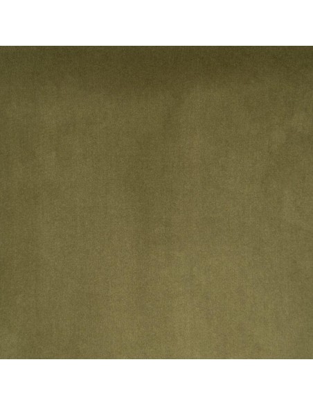 Taburete CISELIA de terciopelo verde y acero negro 75,5 cm.