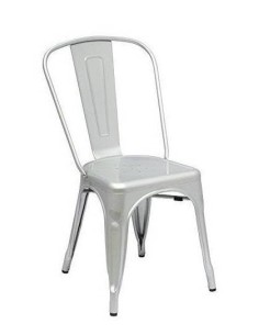 Silla de diseño | replica de Xavier Pauchard, Gris plata